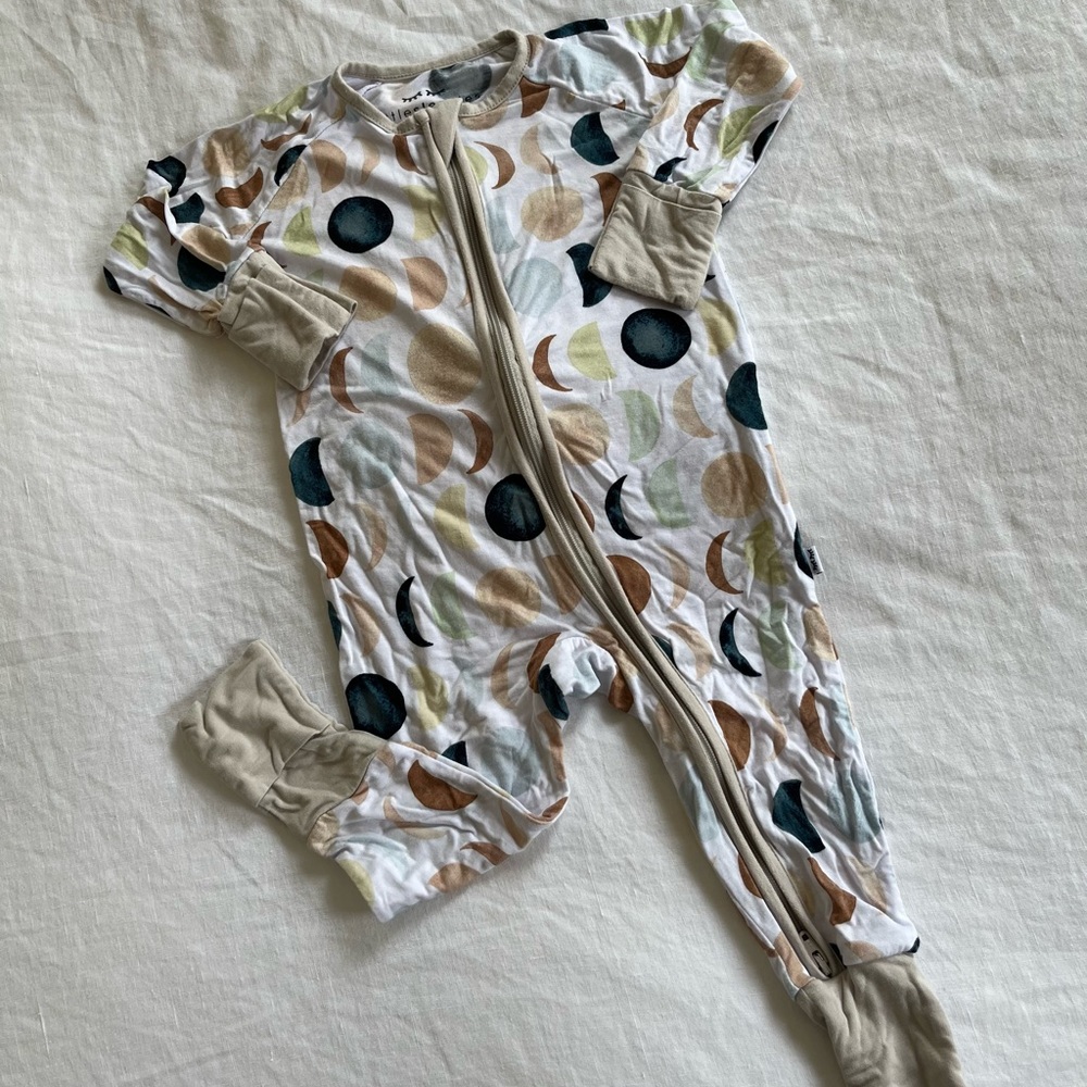 Little Sleepies Luna Neutral Onesie